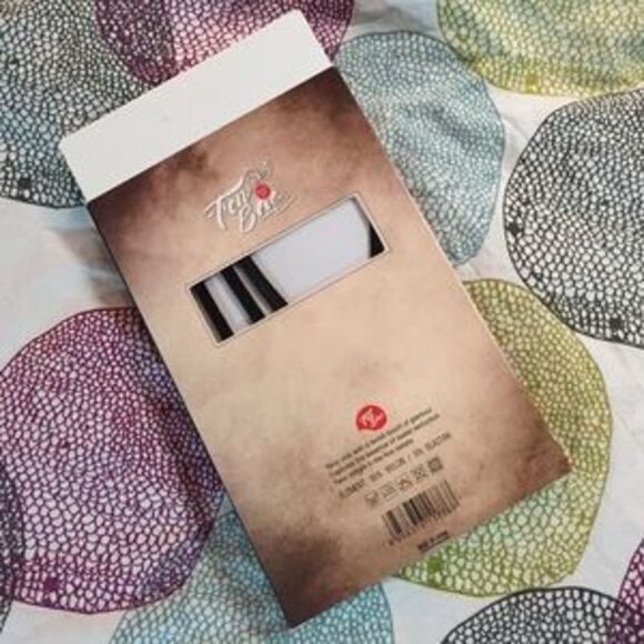 NWT Garter Black Fishnet Tights one Size #1 - Picture 4 of 5